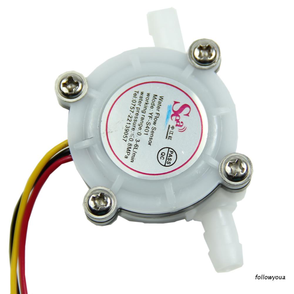 1 Công Tắc Cảm Biến Lưu Lượng Nước / Cà Phê 0.3-6l / Phút 2014 Mới