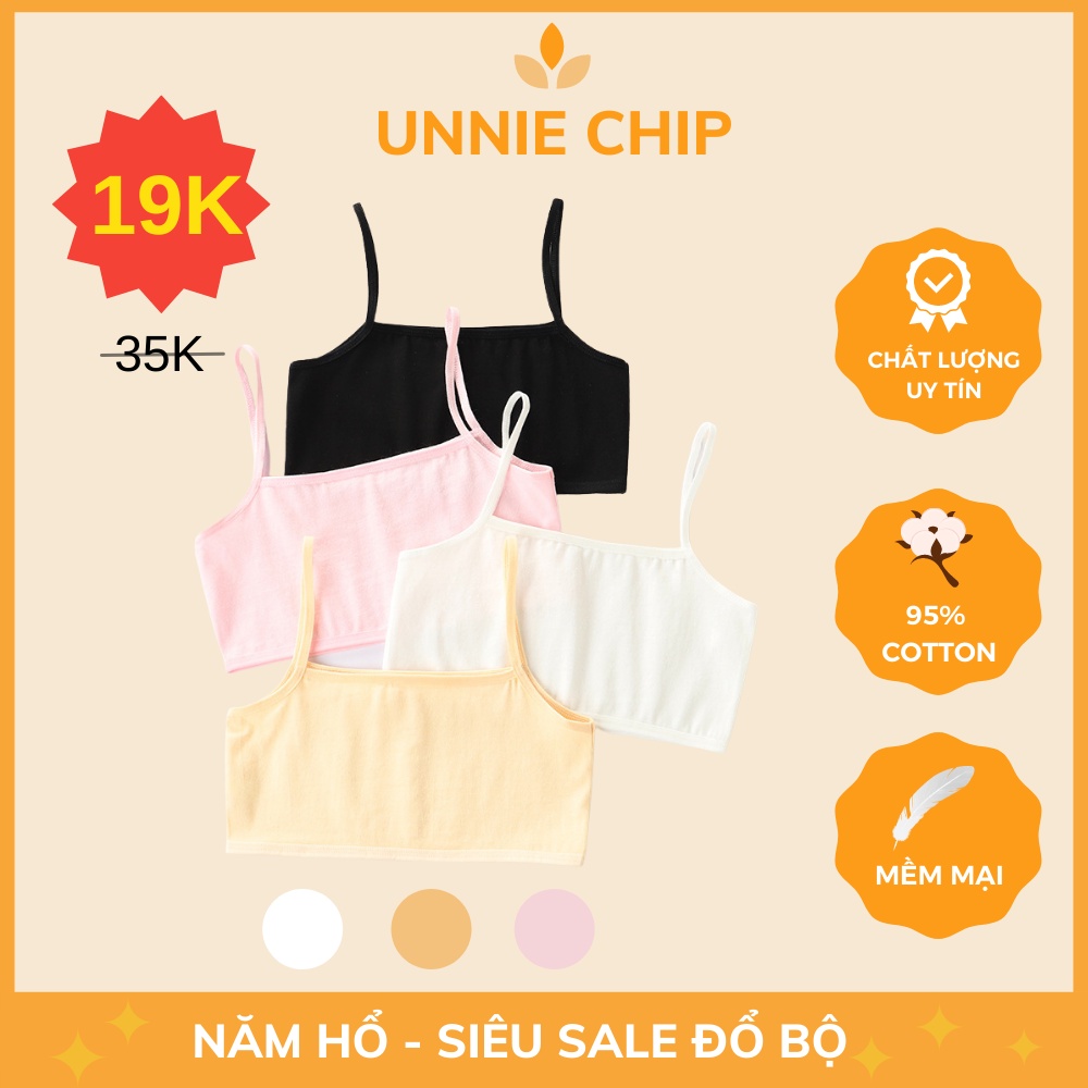 Áo ngực không mút vải cotton dành cho học sinh cấp 2 AL07