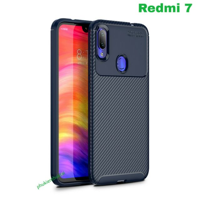 Ốp lưng Redmi 7 / Redmi 10 chống sốc Rằn Ri hiệu Auto Focus siêu bền chống mồ hôi vân tay