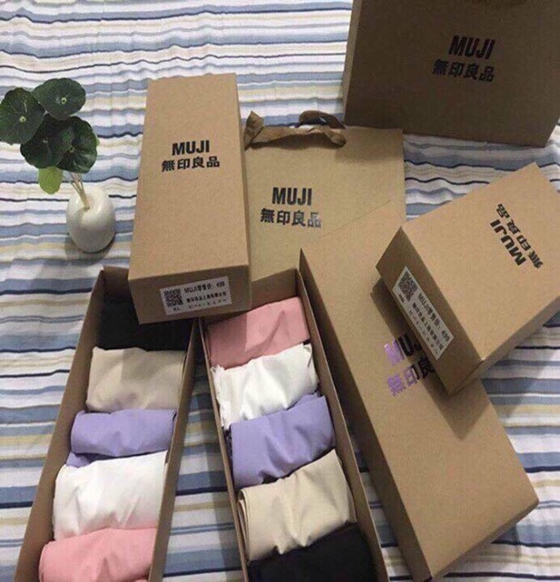 QUẦN LÓT MUJI XUẤT NHẬT(hộp 5c) | BigBuy360 - bigbuy360.vn