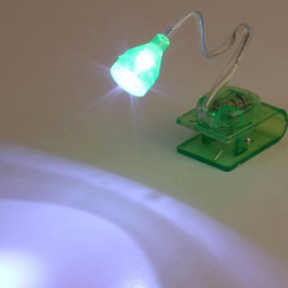 Đèn LED đọc sách mini gắn cổ áo