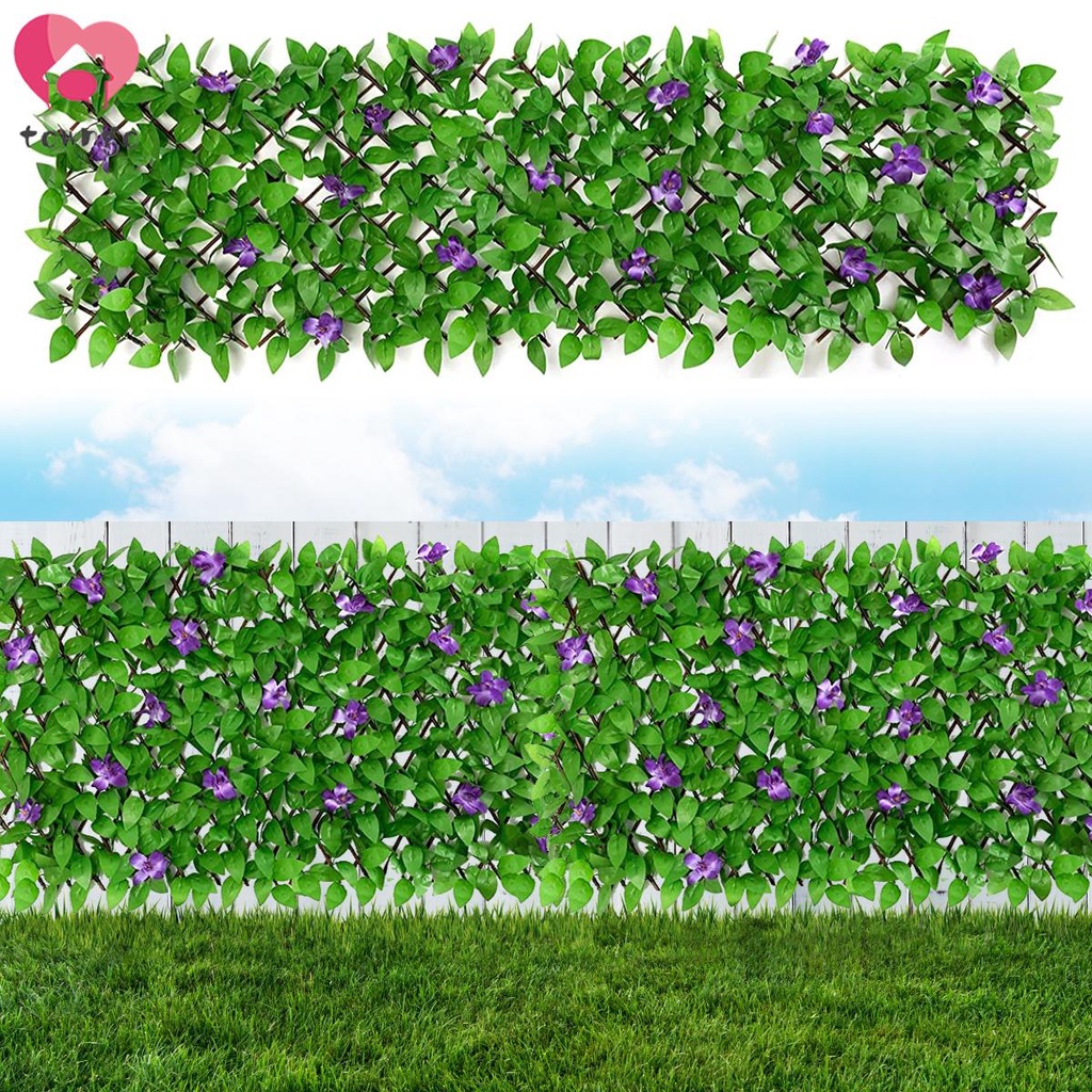 Hàng Rào Lá Thường Xuân Nhân Tạo 16-79in Bảo Vệ Sự Riêng Tư @ CY-FHL3-SHSKC6303