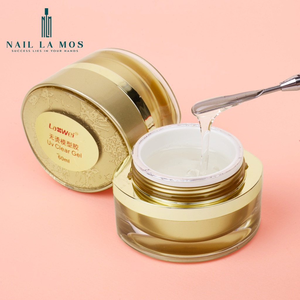 Gel đắp móng Lawei chính hãng (60ml) - Gel lạnh đắp móng loại xịn không chảy, đậm đặc, vào form rất nhanh