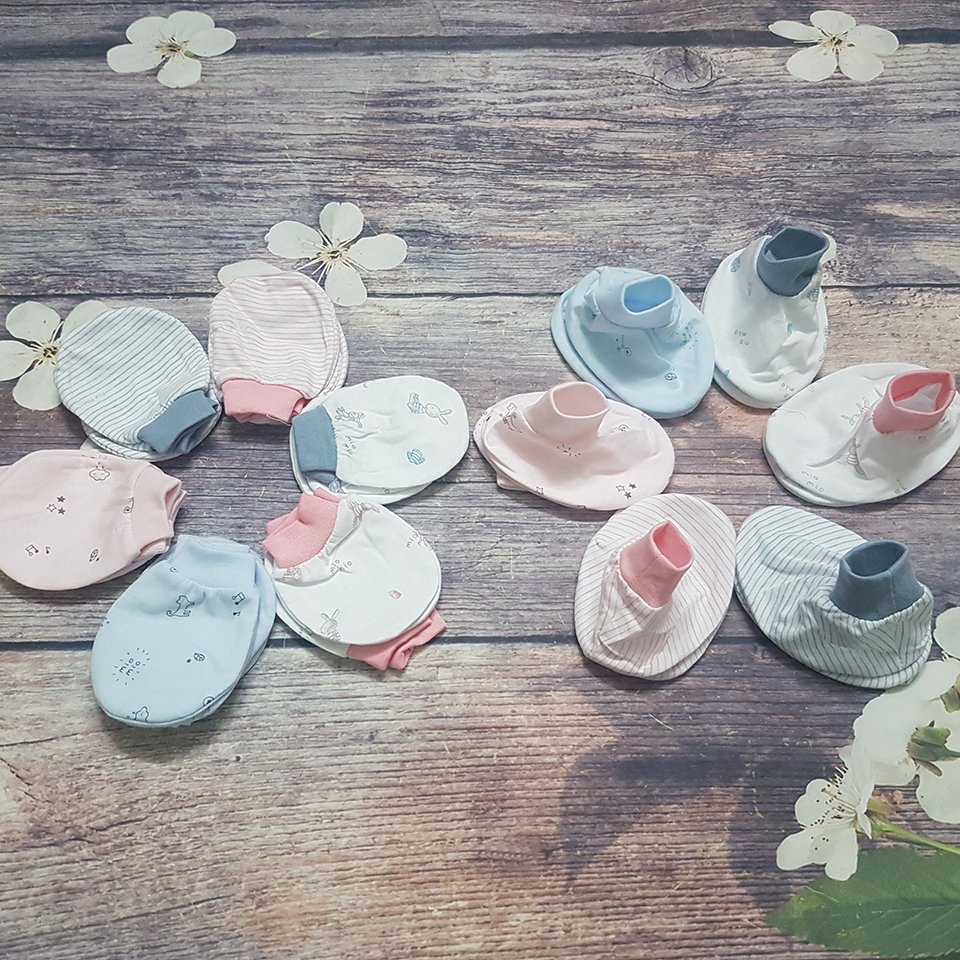 Set bao tay chân Mio cho bé (bao tay 1 đôi + bao chân 1 đôi)
