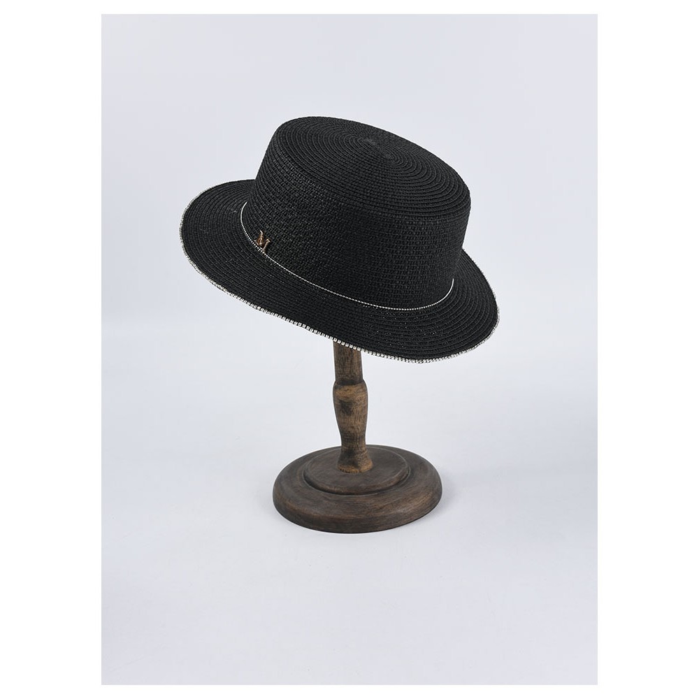 Mũ cói đính hạt kiểu dáng thời trang 2021