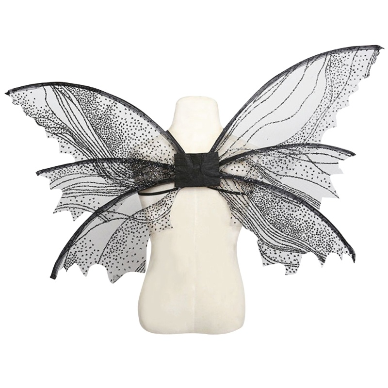 YOUYO Elf Wings Sweet Fairy Wings Cape Angel Wings lấp lánh cho cánh bướm cho G
