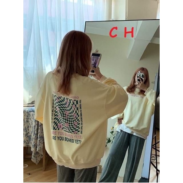 Áo nỉ bo CONH hai mặt