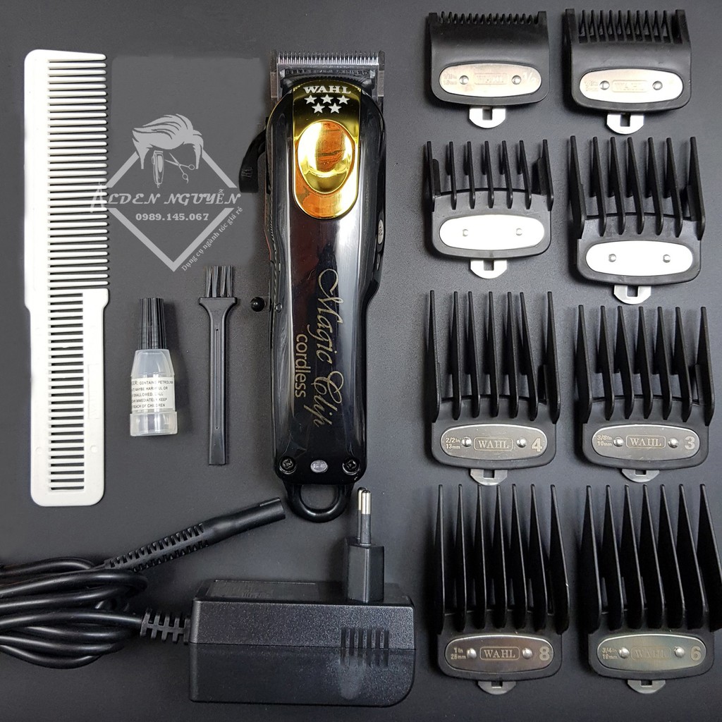 Tông Đơ WAHL MAGIC CLIP CORDLESS GOLD ( bộ 8 cữ gán thép )