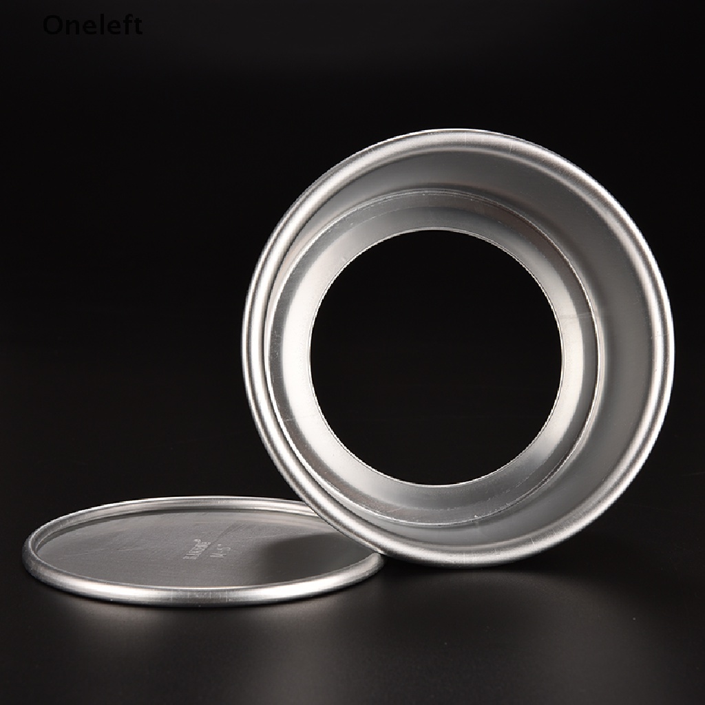 Khuôn Làm Bánh Hình Tròn Bằng Hợp Kim Nhôm 8 Kích Thước Dễ Dàng Tháo Rời