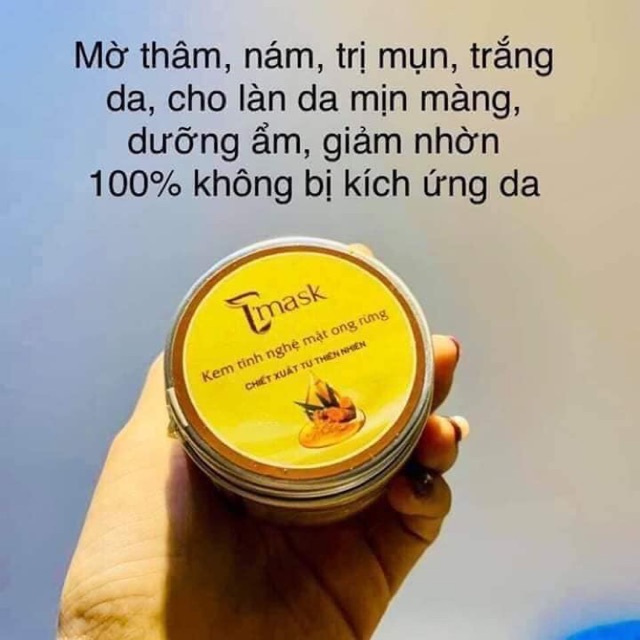 Kem mặt nạ nghệ - mật ong rừng T’mask