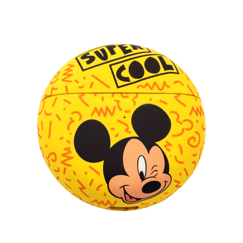 DISNEY Tai Nghe Bluetooth Không Dây 2022 P1 P4 Hình Mickey Minnie Dễ Thương