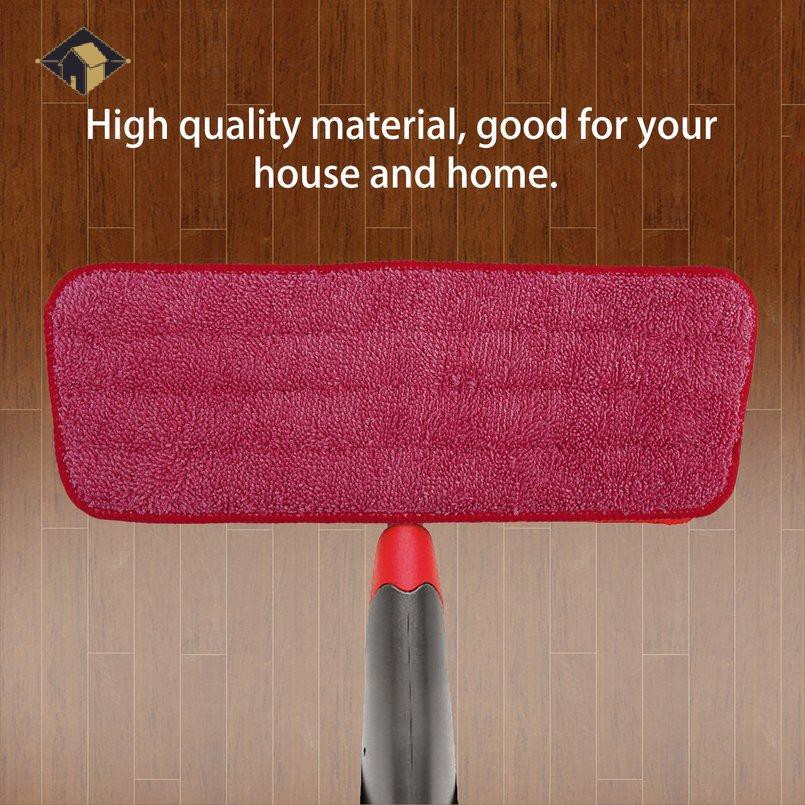 Miếng Lau Thay Thế Bằng Vải Microfiber Tái Sử Dụng Cho Cây Lau Nhà Phun Sương