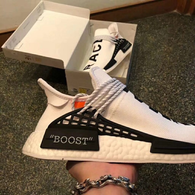 Giày Adidas Human Race Nmd x Off White