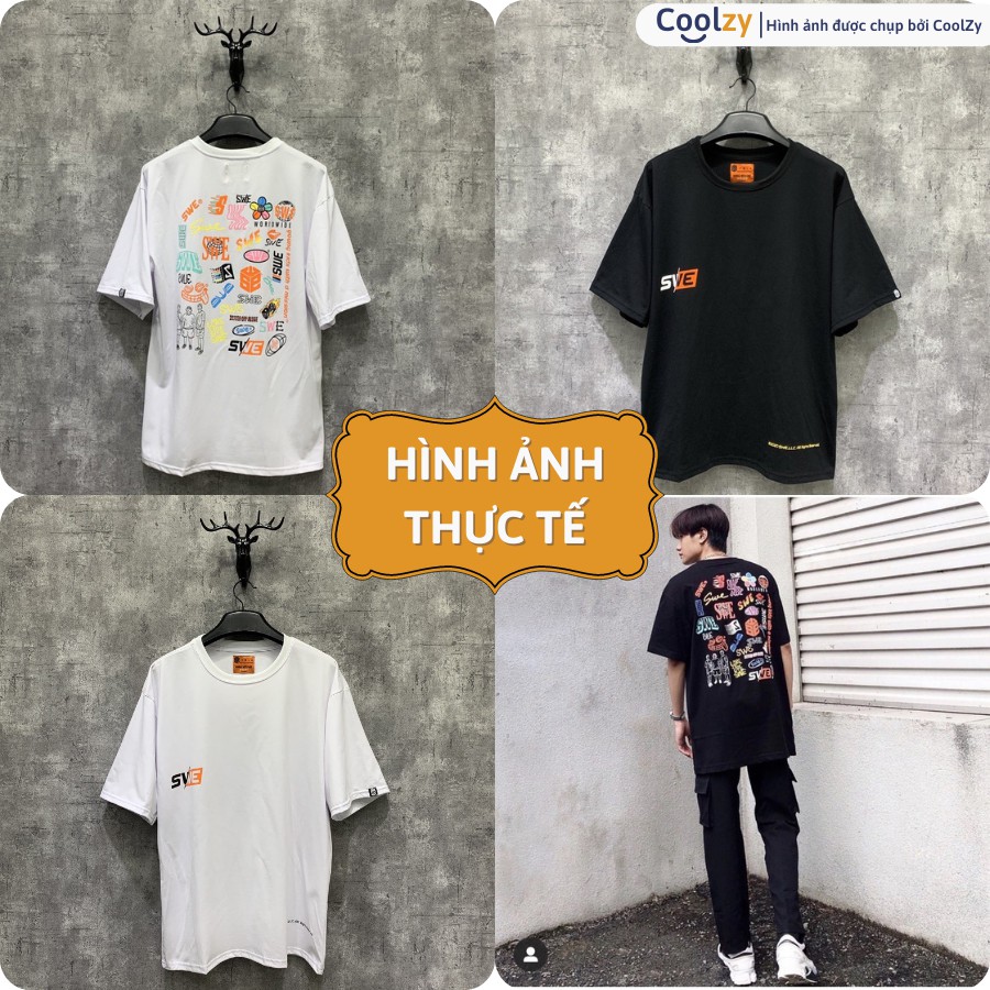 Áo Thun Tay Lỡ SWE Cao cấp form rộng Unisex nam nữ phong cách SWE phong cách Ulzzang | CoolZy | BigBuy360 - bigbuy360.vn