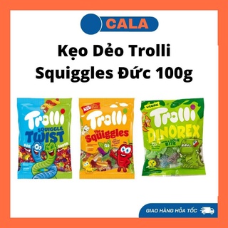 Kẹo Dẻo Trolli Squiggles gói 100gr