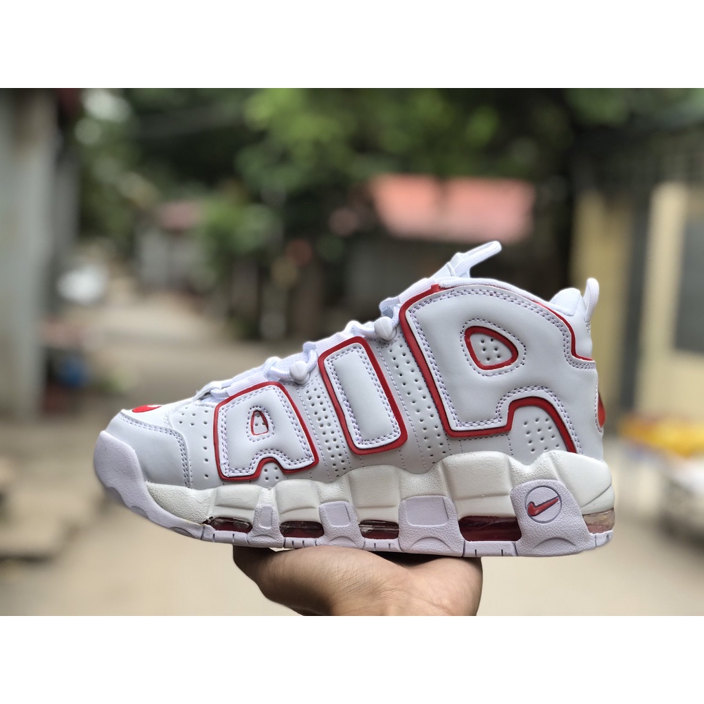 [ẢNH THẬT + FULL BOX BILL] Giày thể thao Nike_Uptempo đế hơi màu trắng, Giày sneaker jodan nam nữ, năng động trẻ trung