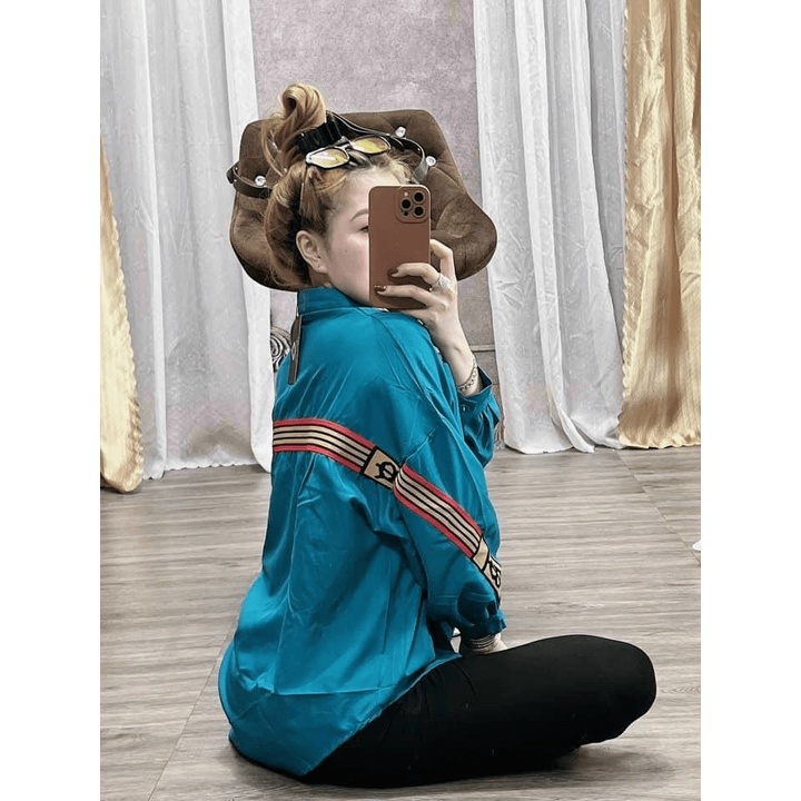 SÉT BỘ NỮ LƯNG PHỐI SỌC THÊU CỰC HOT DX