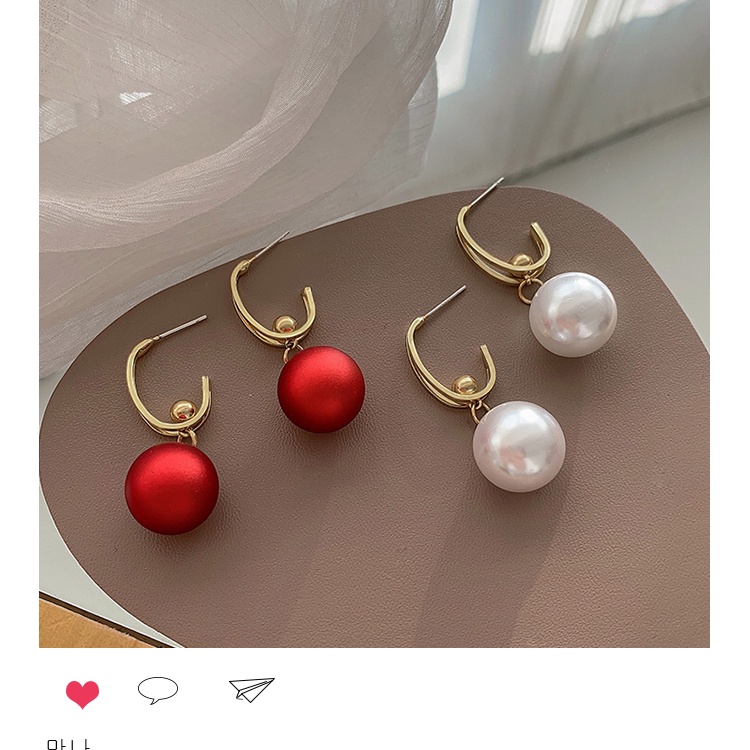 Khuyên Tai Ngọc Trai Lễ Hội Phong Cách Trung Hoa Đơn Giản Thời Trang Mới 2022 Dành Cho Bạn Nữ