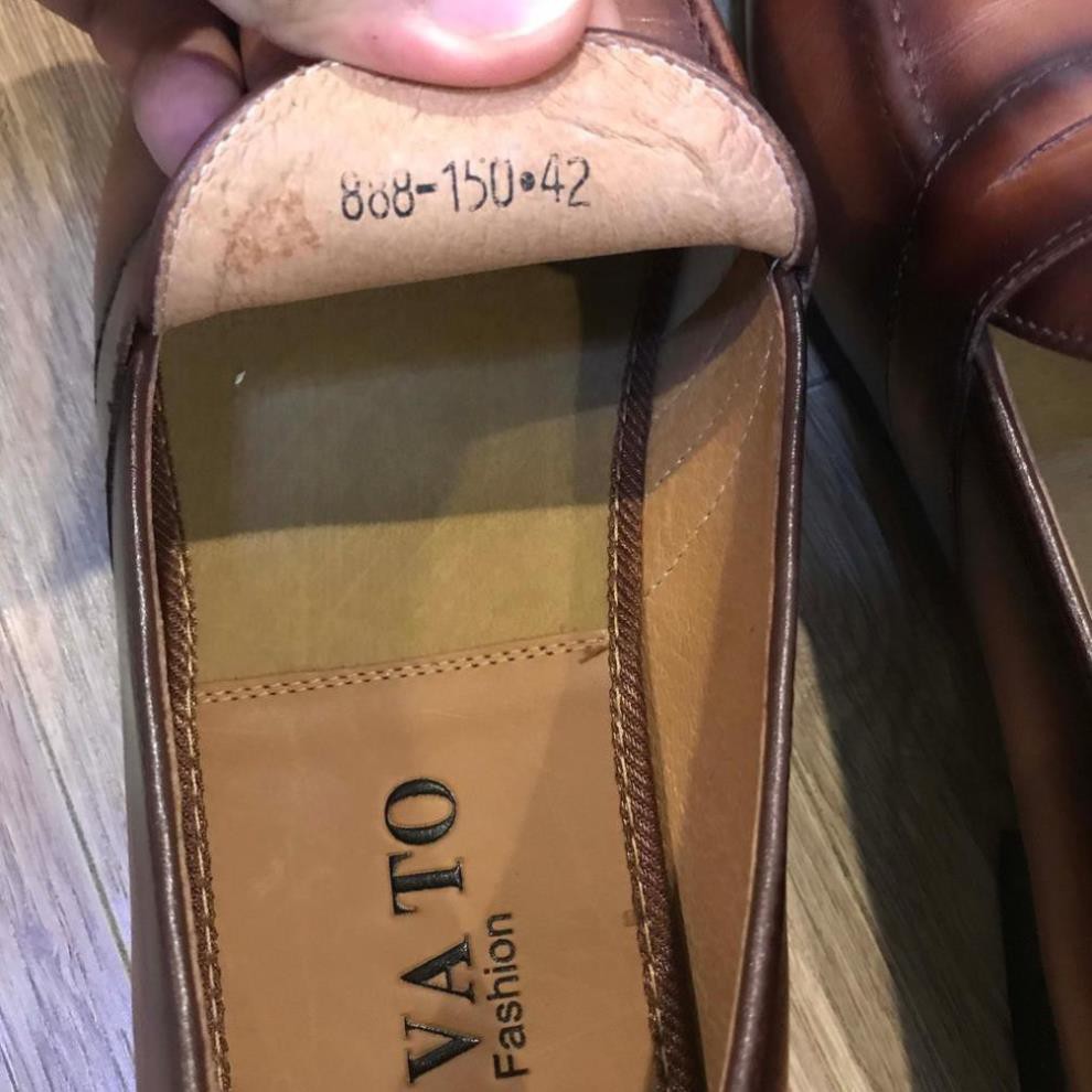 Giày tây nam công sở chính hãng, giày tây nam handmade da bò thật cao cấp mh1 | BigBuy360 - bigbuy360.vn
