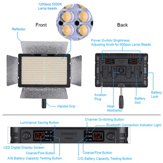ĐÈN LED YONGNUO YN1200 HL Studio