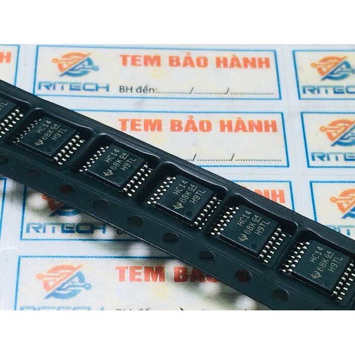 [Combo 5 chiếc] HC14 74HC14 SN74HC14PWR IC Số TSSOP-14