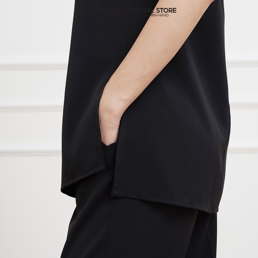 N&amp;M CLUB Áo kiểu Nữ tay ngắn vải lụa sen 2110041