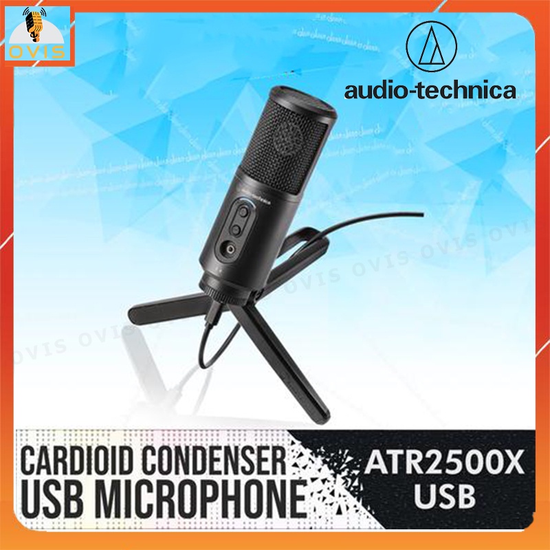 Micro Thu Âm Kết Nối Chuẩn USB Tương Thích Các Thiết Bị Type-C | Audio Technica ATR2500X-USB