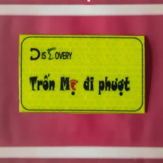 logo phượt phản quang tổ ong trốn mẹ đi phượt