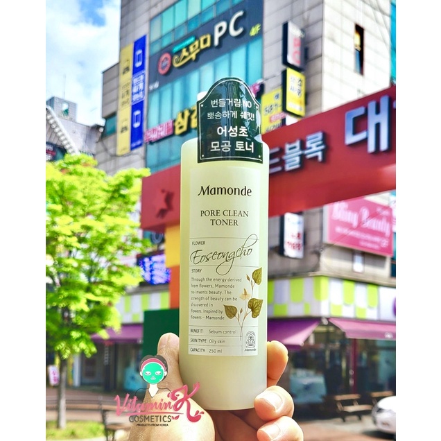 TONER MAMONDE PORE CLEAN DIẾP CÁ