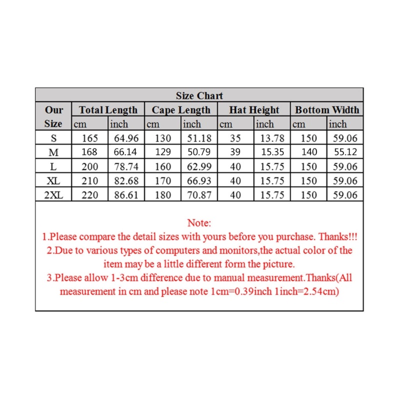 Wmmb Áo Choàng Satin Trùm Đầu Màu Trơn Hóa Trang Phù Thủy Quỷ Ma Cà Rồng / Giáng Sinh /