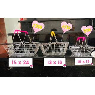 Rổ inox siêu dễ thương