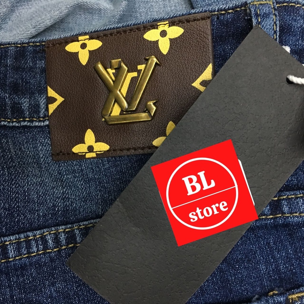 Quần jean nam xanh trơn cao cấp tinh tế, quần bò nam đẹp co giãn xanh trẻ trung dân công sở đi làm học sinh đi học | BigBuy360 - bigbuy360.vn