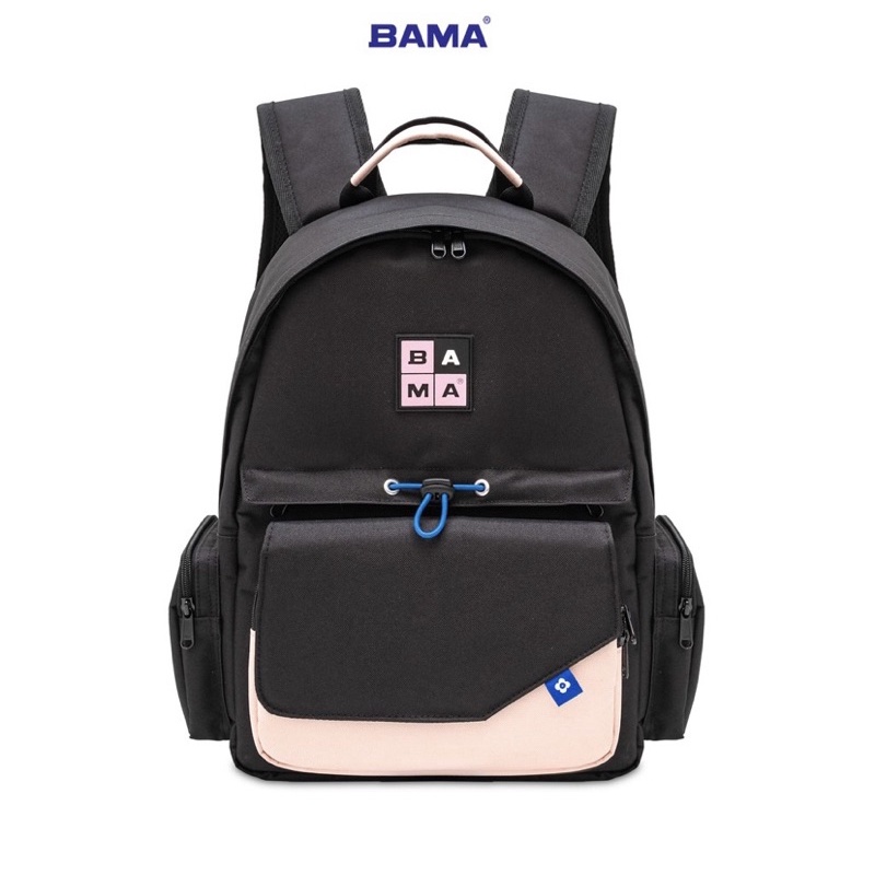 Balo đen hồng hãng Bama
