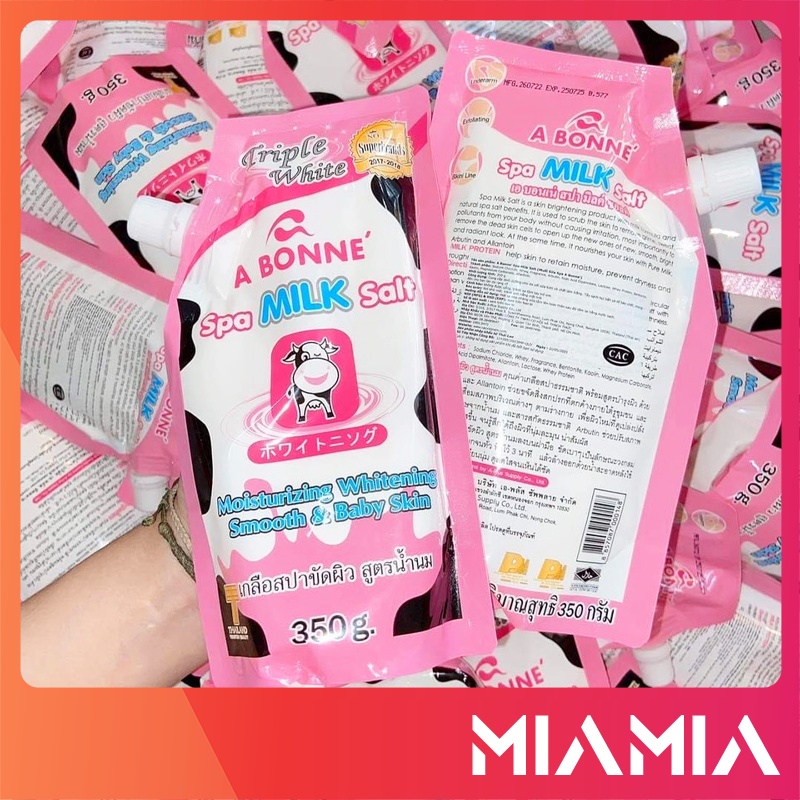 Muối Tẩy Tế Bào Chết Sữa Bò A Bonné Thái Lan Chính Hãng