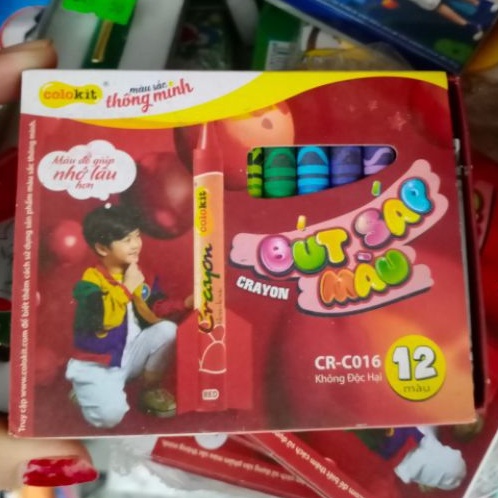 Bút sáp màu Colokit CR-C016 và CR-CO05