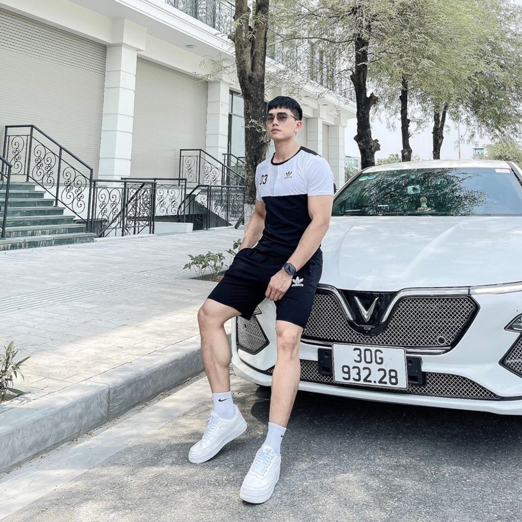 ⭐️SIÊU PHẨM⭐️Đồ Bộ Nam mùa hè chất mát - Bộ thể thao nam cổ tròn ngắn tay, co giãn thoáng mát MENSON L78 | BigBuy360 - bigbuy360.vn