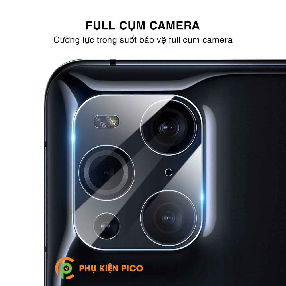 Cường lực camera Find X3 Pro độ cứng 9H trong suốt - Dán camera Oppo Find X3 Pro