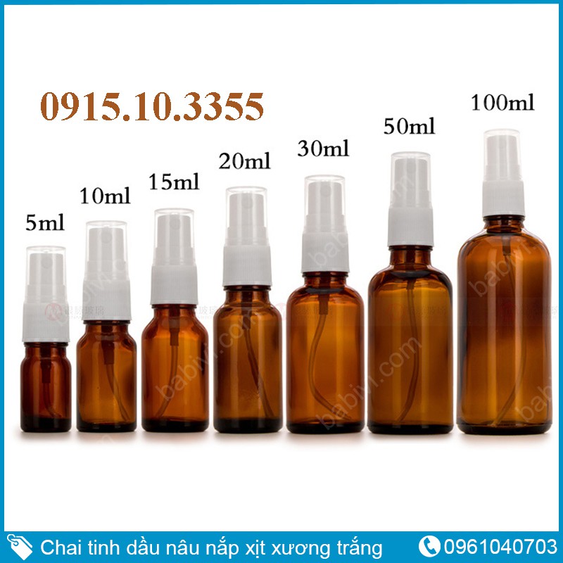 Phun sương thủy tinh chai lọ thủy tinh