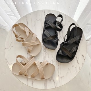 Sandal Bệt Trơn Quai Hậu Mã 3622 Hai Màu TONGKHOCHITUE , Sandal Nữ Cá Tính Hot Trend Phong Cách Hàn Quốc