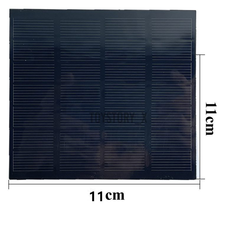 Tấm Pin Năng Lượng Mặt Trời Mini 6v 3w Cho Điện Thoại Di Động