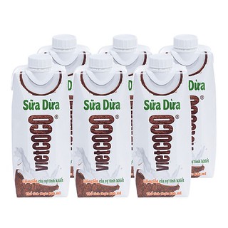 ( Mua 10 tặng 2) SỮA DỪA ĐÓNG HỘP VIETCOCO 330ML - ĐẶC SẢN BẾN TRE