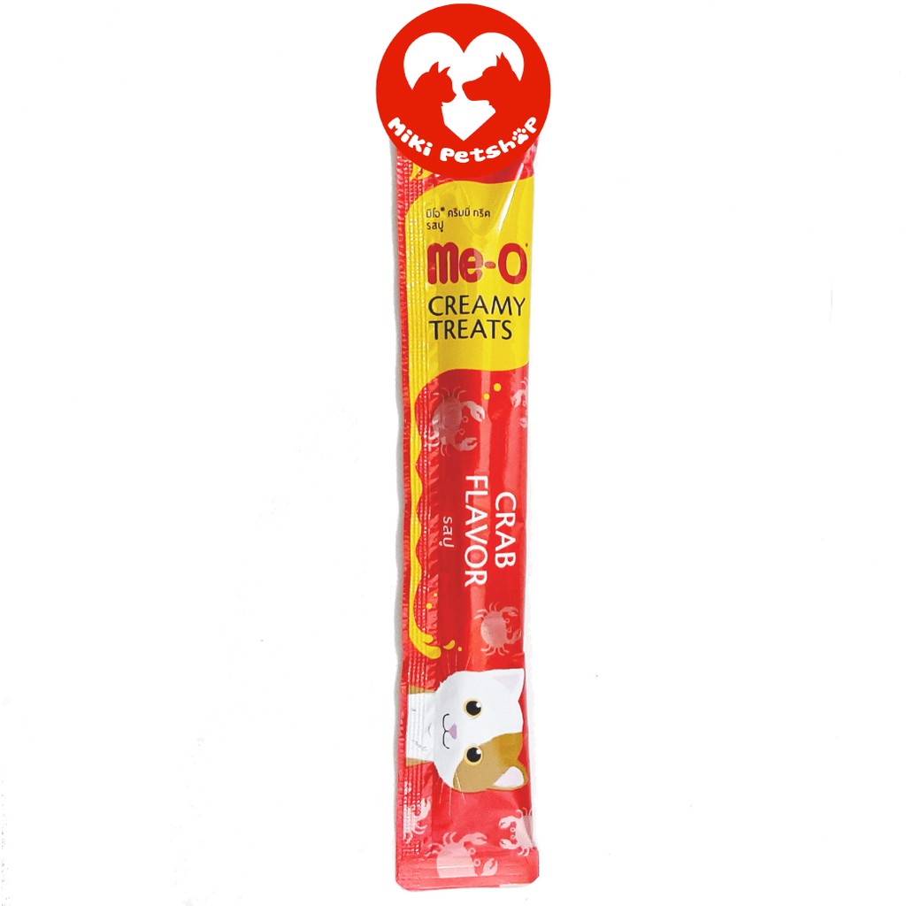 Súp Thưởng Cho Mèo Me-O Creamy Treats Thanh 15G - Miki Petshop