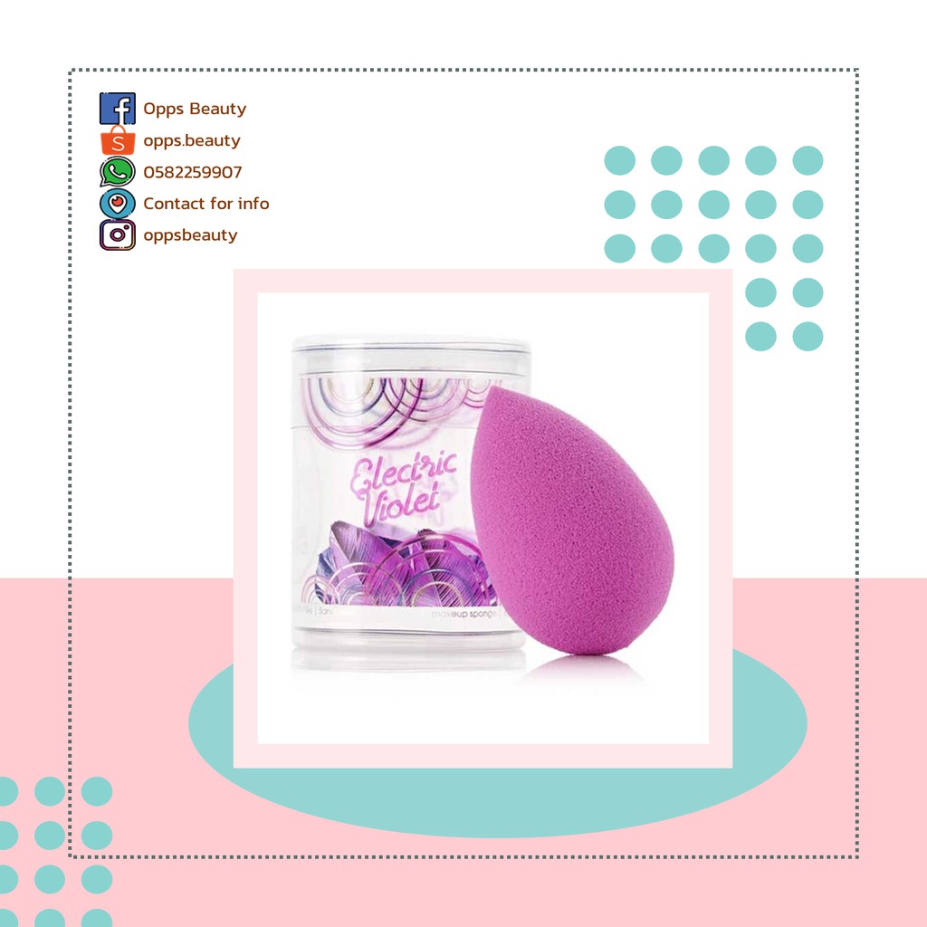 [CHỈ CÒN 1][Beauty Blender] Bông mút đánh nền BEAUTY BLEANDER màu violet