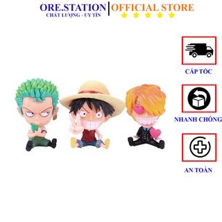 Mô hình One Piece - mô hình One Piece chibi Luffy Zoro Sanji