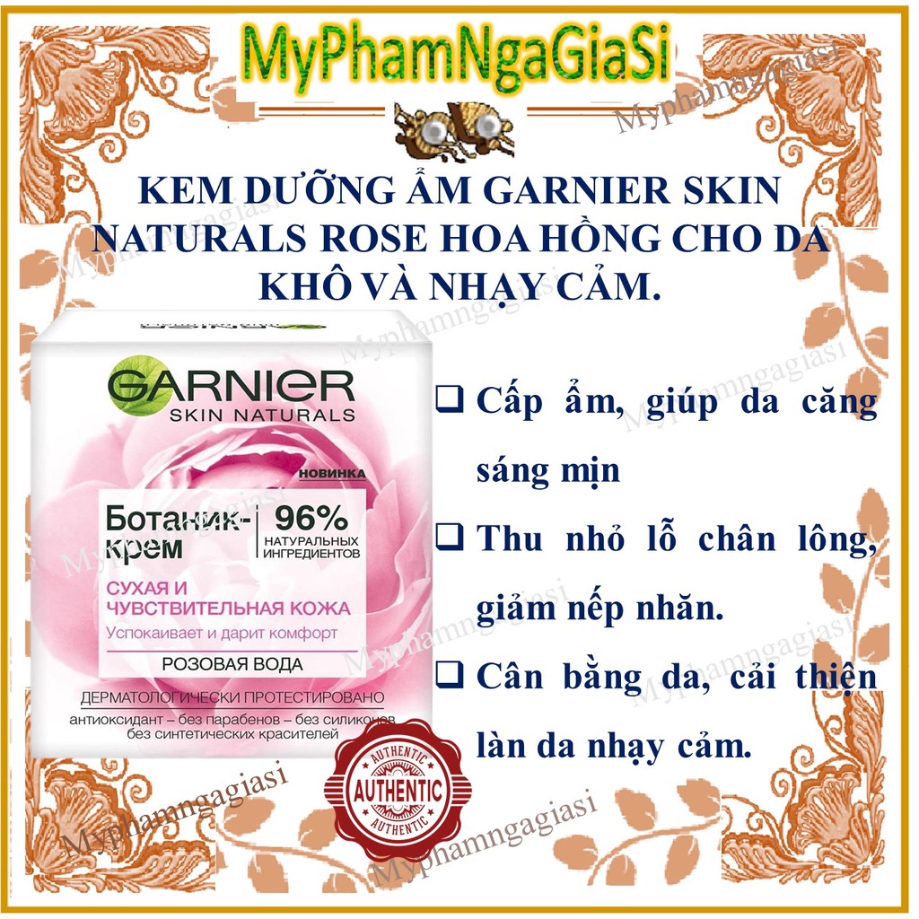 Kem dưỡng Garnier chiết xuất từ hoa hồng