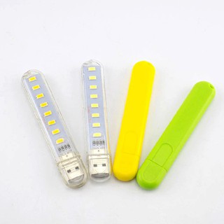 Đèn usb 8 led ánh sáng vàng