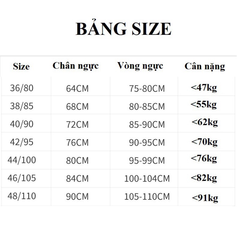 ÁO LÓT NGỰC TRUNG NIÊN, NGƯỜI GIÀ