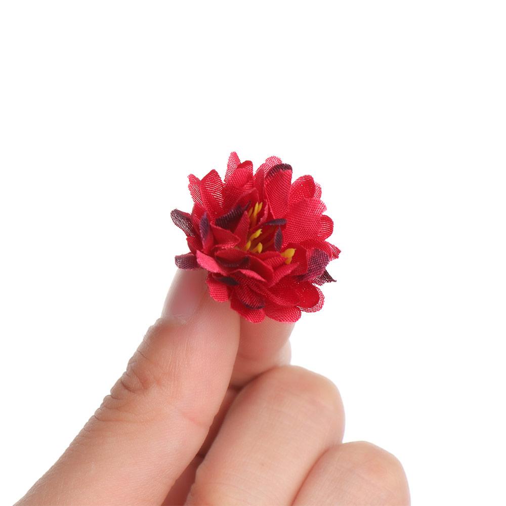 Bộ 20 Bông Hoa Nhân Tạo Handmade Trang Trí Tiệc Cưới / Sổ Tay