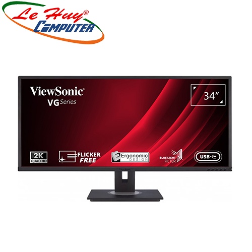 Màn hình máy tính Viewsonic VG3456 34inch WQHD 60Hz Loa Kép