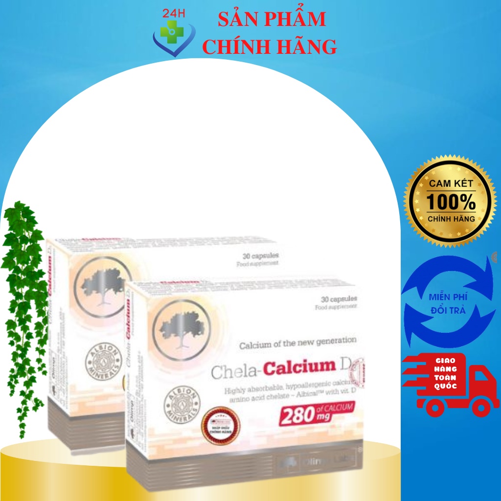 Canxi, d3, chela calcium